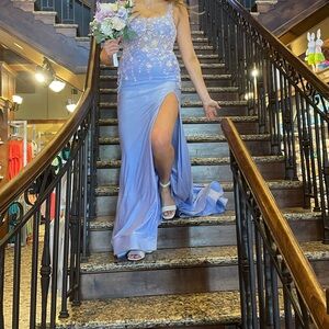 Amarra purple prom dress